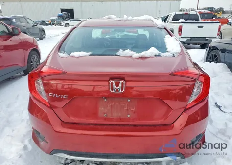 2020 Honda Civic Lx z USA, uszkodzony, nr VIN 2HGFC2F66LH581143